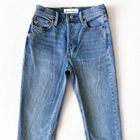 DENIM Forum High Rise Jeans - Picture 2 of 13